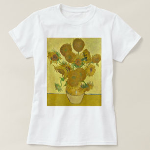 Van Gogh Vase met vijftien zonnebloemen GalleryHD T-shirt