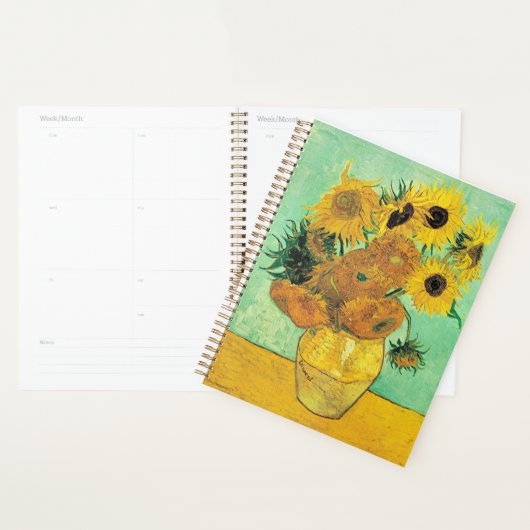 Van Gogh - Vase with 12 Sunflowers (Devant avec enveloppe)