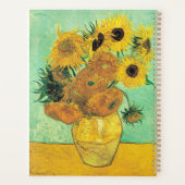 Van Gogh - Vase with 12 Sunflowers Planner (Achterkant)
