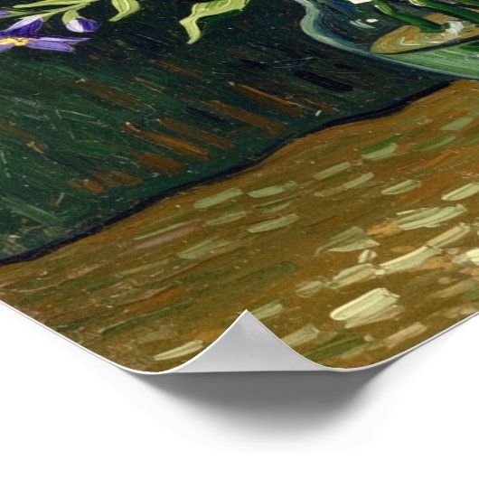 Van Gogh Vase with Nightshade Poster (Hoek)