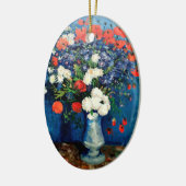 Van Gogh - Vase with Poppies, Keramisch Ornament (Links)