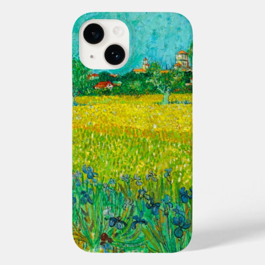 Van Gogh Veld met irissen bij Arles Case-Mate iPhone Case (Achterkant)