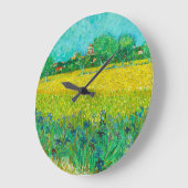 Van Gogh Veld met irissen bij Arles Grote Klok (Hoek)