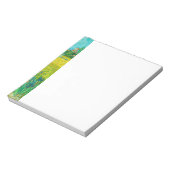 Van Gogh Veld met irissen bij Arles Notitieblok (Gedraaid)