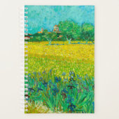 Van Gogh Veld met irissen bij Arles Planner (Voorkant)