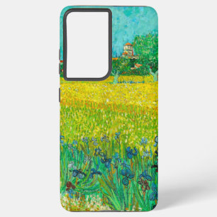 Van Gogh Veld met irissen bij Arles Samsung Galaxy Hoesje
