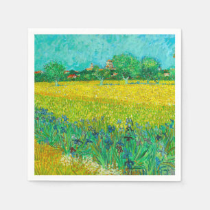 Van Gogh Veld met irissen bij Arles Servet