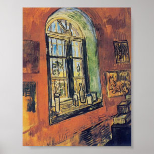 Van Gogh - Venster van Vincent's Studio in de Asie Poster