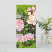 Van Gogh Vie morte avec carte rose Roses (Debout devant)