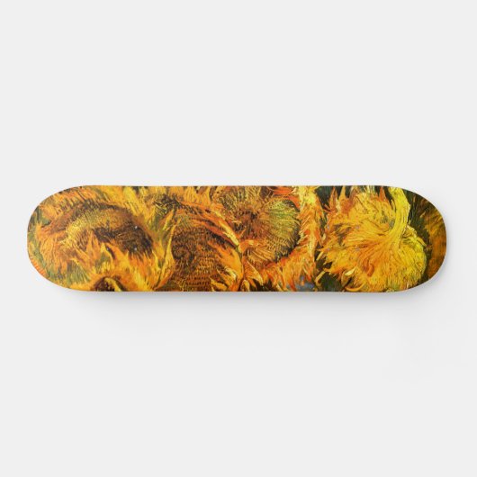 Van Gogh: Vier zonnebloemen Skateboard (Horizontaal)