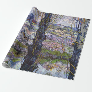 Van Gogh View Arles Bloeiende Tuin Cadeaupapier