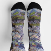 Van Gogh View Arles Bloeiende Tuin Sokken (Top)