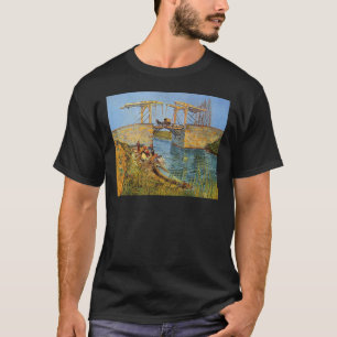 Van Gogh Vincent - De Langlois Bridge T-shirt