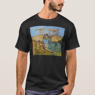 Van Gogh Vincent - De Langlois Bridge T-shirt