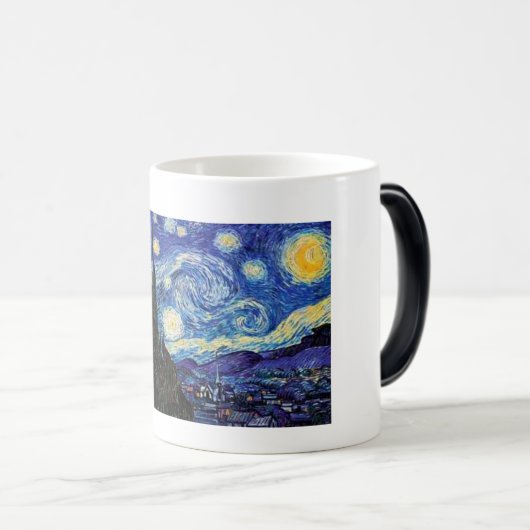 van-gogh-vincent-starry-night magische mok (Voorkant rechts)