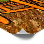 Van Gogh - Vincent's Bedroom Poster (Hoek)