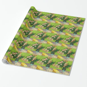 Van Gogh Vintage het Schilderen de Wijnstokken van Cadeaupapier