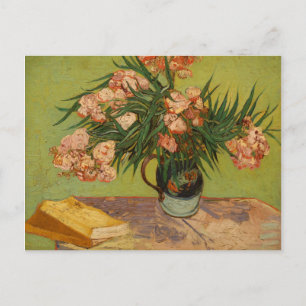 Van Gogh Vintage Nog steeds leven met oleander Briefkaart