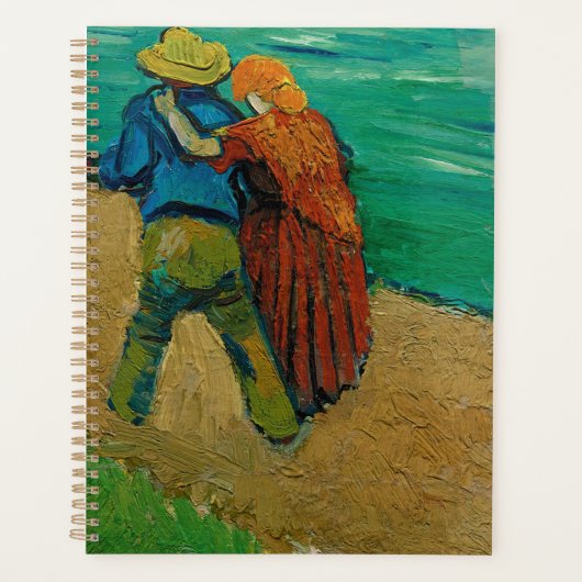 Van Gogh Vintage Post-Impressionniste Deux Amants (Devant)
