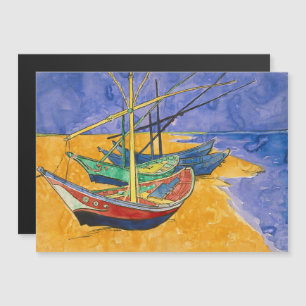 Van Gogh - Vissersboten op het strand Magnetische 