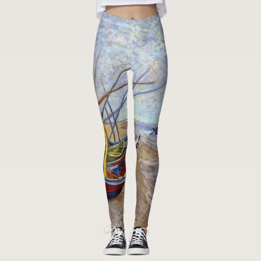 Van Gogh Vist Leggings (Voorkant)