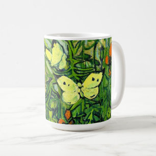 Van Gogh - Vlinders en Papavers Koffiemok