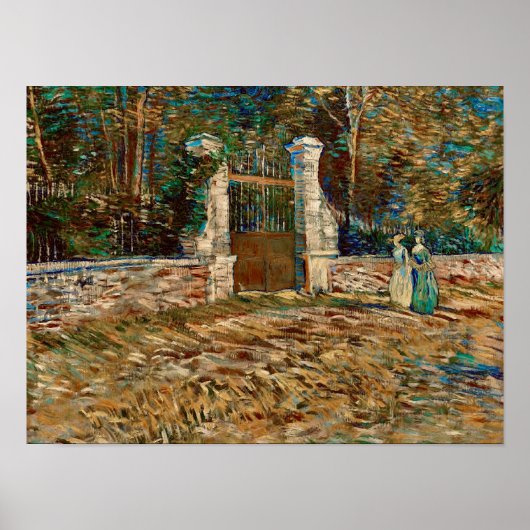 Van Gogh Voyer d’Argenson Park Poster (Voorkant)