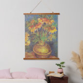  Van Gogh-vrienden in kopervaas Hangend Wandkleed (Slaapkamer)