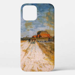 Van Gogh Weg hardlopen naast de Parijse wallen iPhone 12 Hoesje