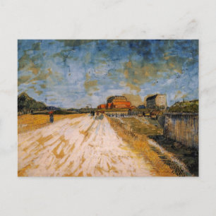 Van Gogh Weg langs de Parijse Wallen Briefkaart