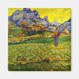 Van Gogh - Weide in de Bergen Magneet