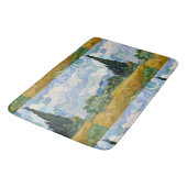 Van Gogh Wheat Field met Cypresses Badmat (Gekanteld)