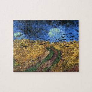 Van Gogh Wheatfield met Crows Puzzle Legpuzzel