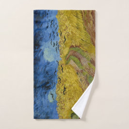  Van Gogh Wheatfield met koeien Handdoek