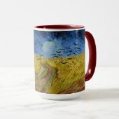 Van Gogh Wheatfield met Kroegen Mok (Voorkant rechts)