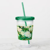 Van Gogh White Roses Acryl Drinkbeker (Links)