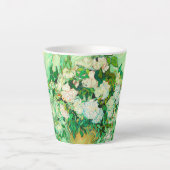 Van Gogh White Roses Latte Mok (Voorkant)