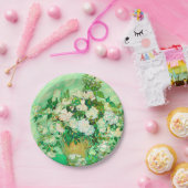 Van Gogh White Roses Papieren Bordje (Feest)