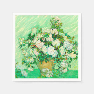 Van Gogh White Roses Servet