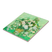 Van Gogh White Roses Tegeltje (Zijkant)