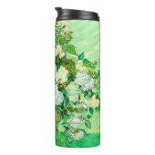 Van Gogh White Roses Thermosbeker (Geroteerd rechts)