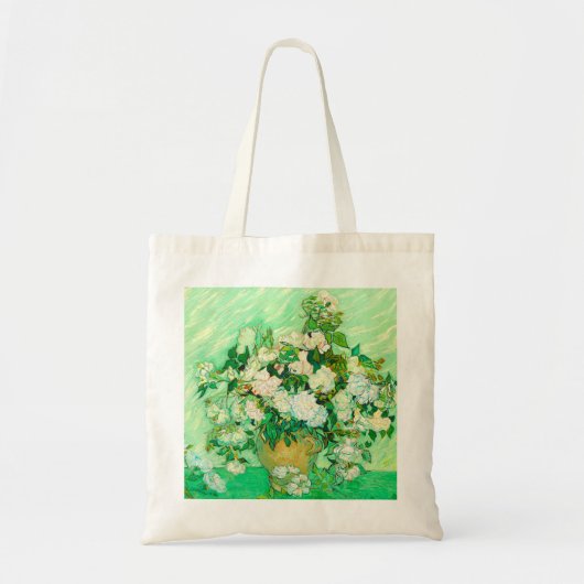 Van Gogh White Roses Tote Bag (Voorkant)