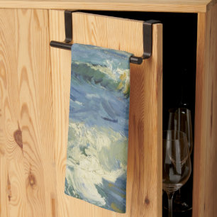 Van Gogh Zeegezicht bij Saintes Maries de la Mer Theedoek