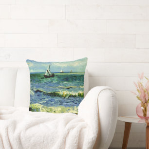 Van Gogh - Zeegezicht bij Saintes-Maries Kussen