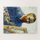 Van Gogh - Zelfportret als schilder Legpuzzel (Horizontaal)