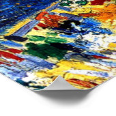 Van Gogh - Zelfportret als schilder Poster (Hoek)