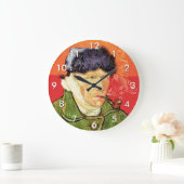 Van Gogh - Zelfportret met gebandateerde oorspijn Grote Klok (Huis)