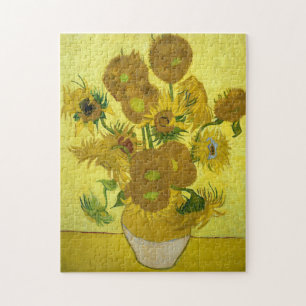 Van Gogh Zonnebloem Schilderij Legpuzzel
