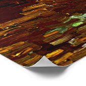 Van Gogh - Zonnebloemen, Drie Poster (Hoek)