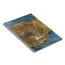 Van Gogh Zonnebloemen Gele Bloemen Aangepaste Naam